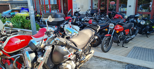 Felice Denci Moto Guzzi