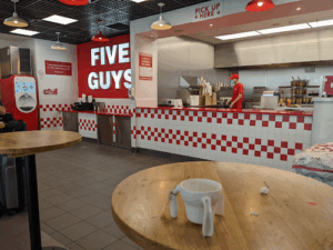 Five Guys Rome Termini