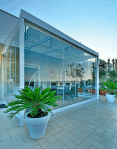 Vetrate Scorrevoli Roma Crystal Designer